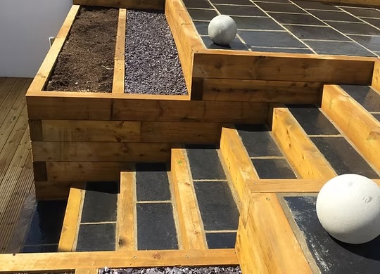 After Fencing, Decking & Sleepers