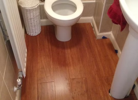 After Flooring & Tiling