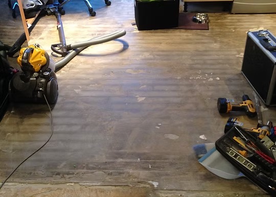 Before Flooring & Tiling