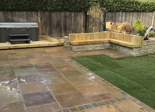 Patio project result